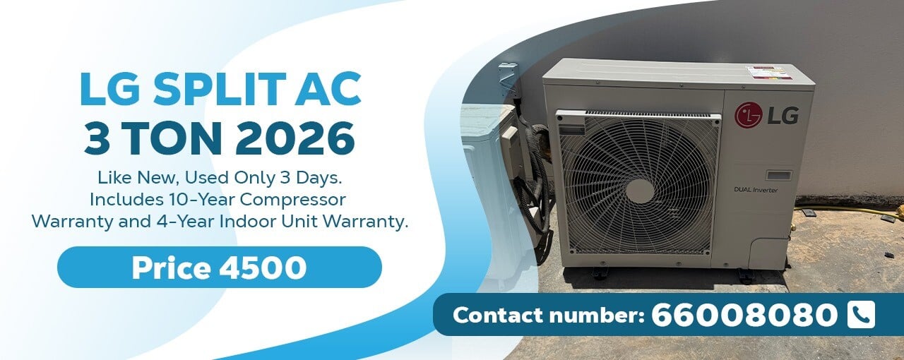 LG SPLIT AC 3 TON 2026