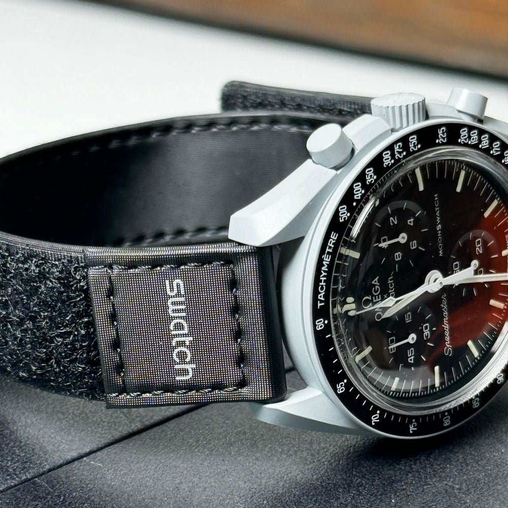 Watches OMEGA SWATCH MISSION TO THE MOON-23868 | Mzad Qatar