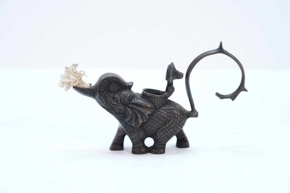 Set of Three Decorative Metal Collectibles - 3