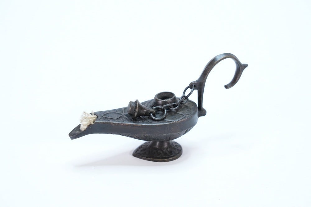 Set of Three Decorative Metal Collectibles - 8