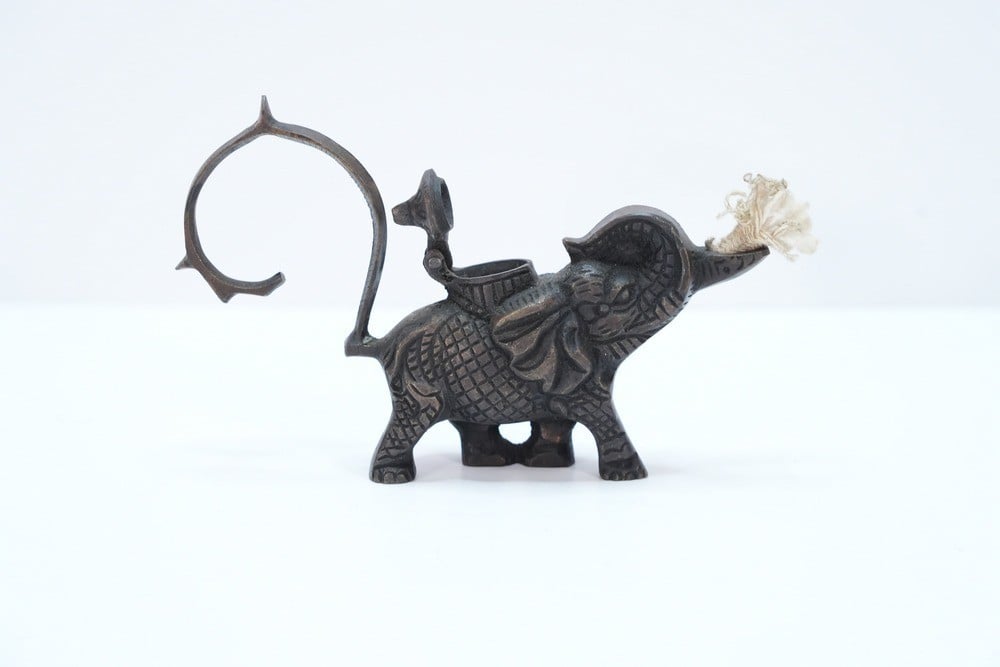 Set of Three Decorative Metal Collectibles - 4