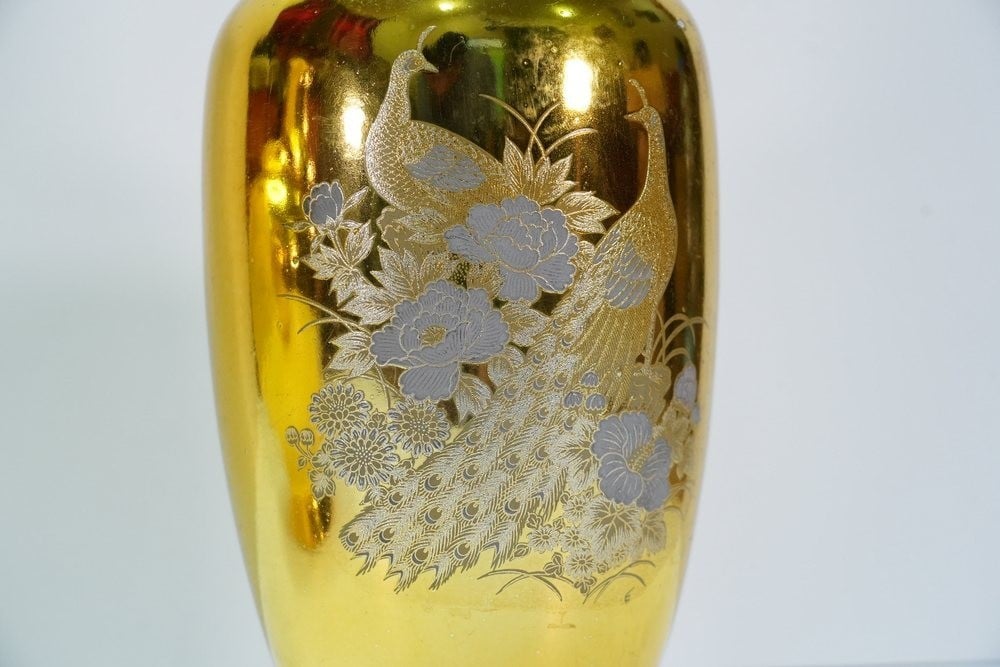 Set of Ornate Golden Vases - 8