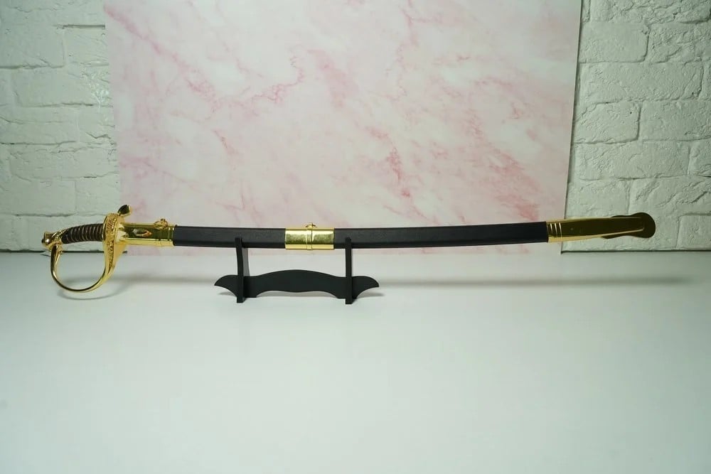 A Luxurious Sword Engraved With The Emblem Of The Republic Of Iraq - 2