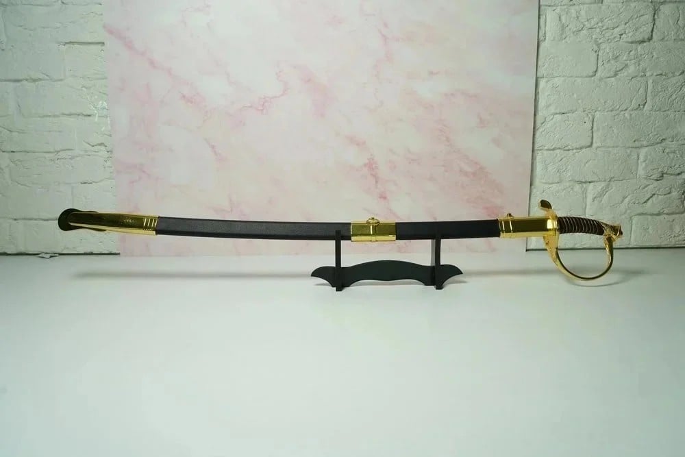 A Luxurious Sword Engraved With The Emblem Of The Republic Of Iraq - 3