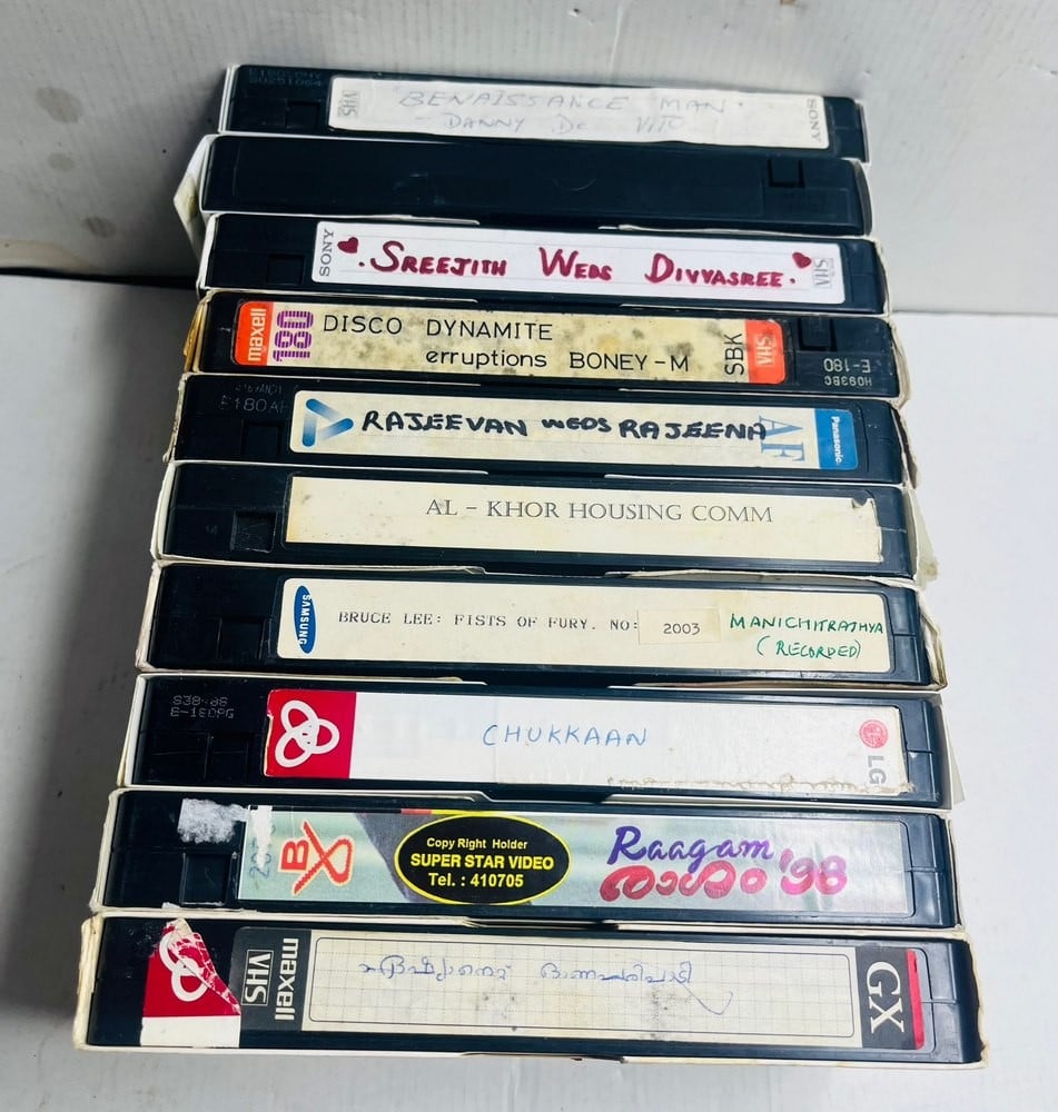Collection of Vintage VHS Video Tapes - 2