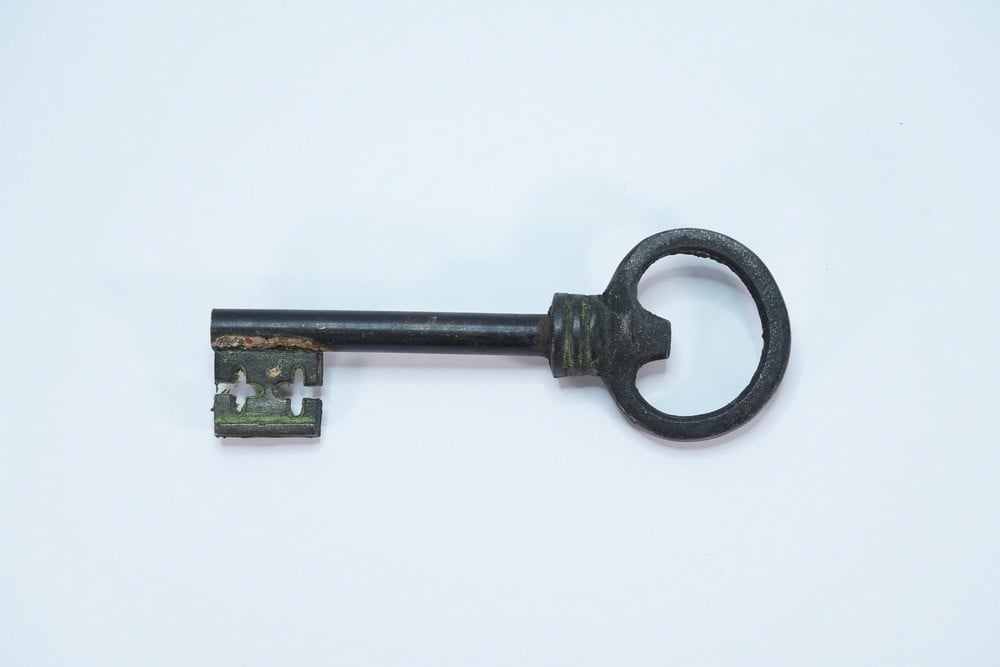 Old Metal Key - 1