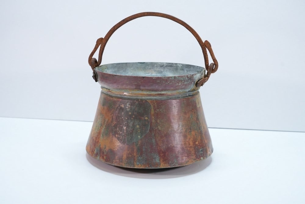 Copper Vessel Dating Back To Around 1850. - 1