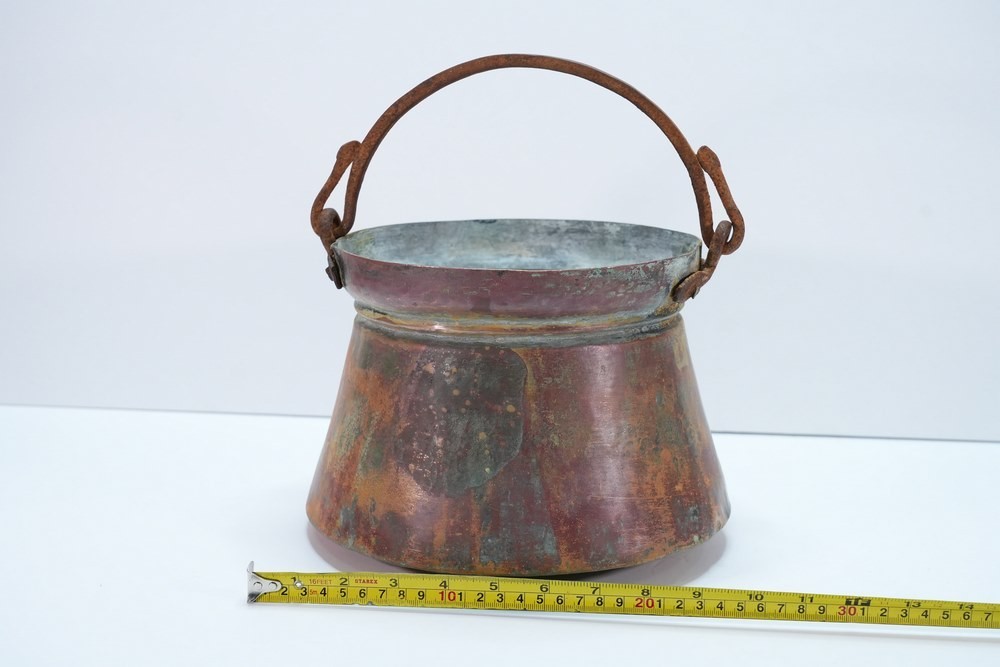 Copper Vessel Dating Back To Around 1850. - 2