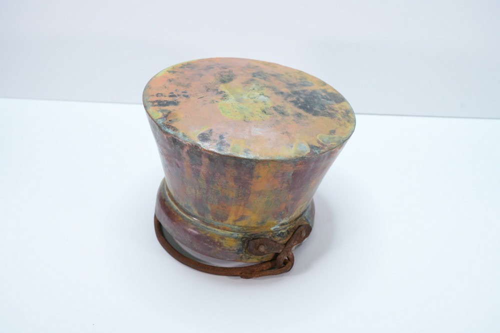 Copper Vessel Dating Back To Around 1850. - 6