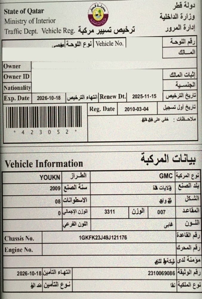 جي إم سي يوكون موديل 2009، Y-15750 - 12