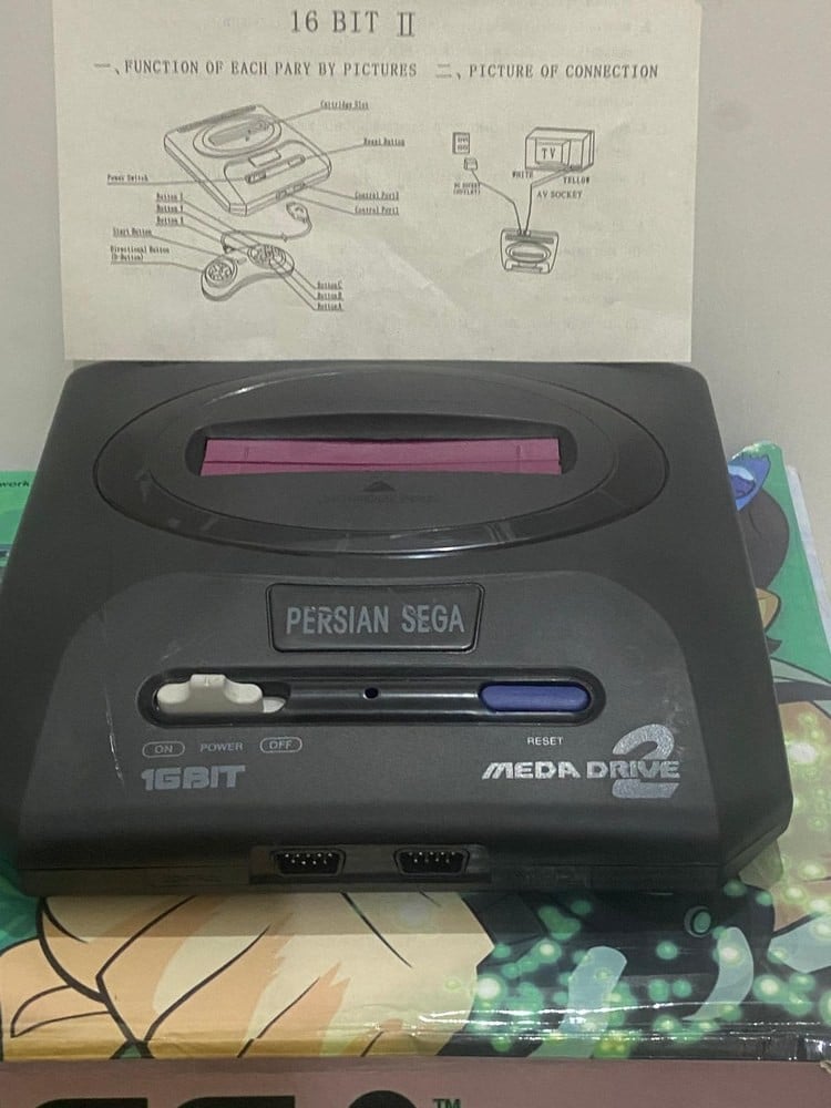 Classic Persian Sega – Mega Drive 2 Style Video Game Console - 6