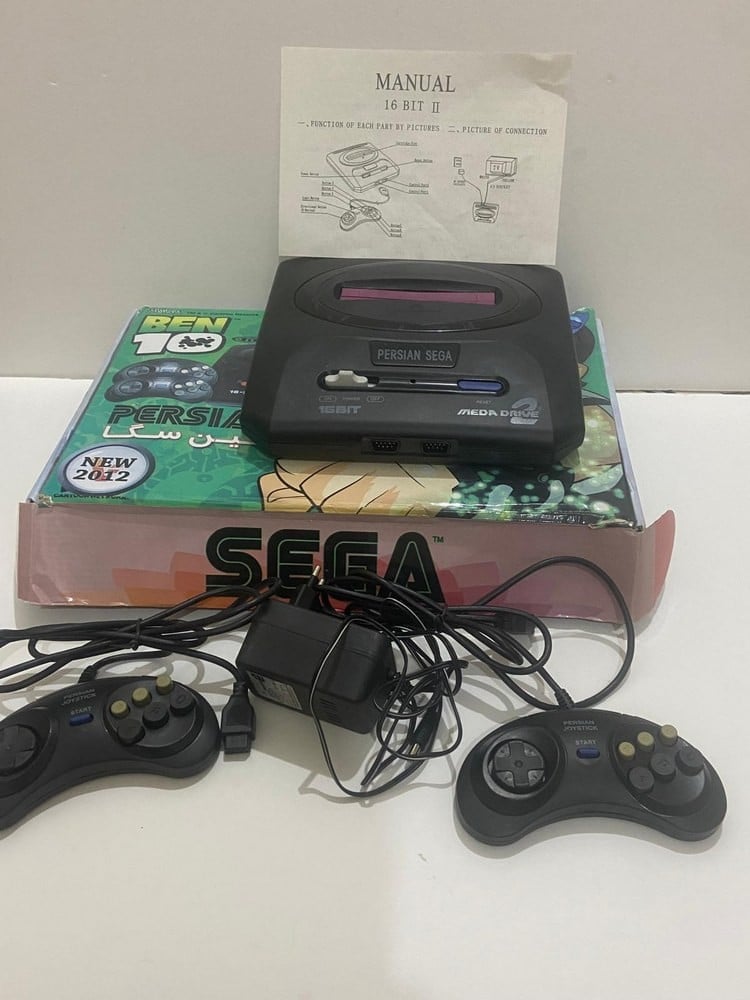 Classic Persian Sega – Mega Drive 2 Style Video Game Console - 1