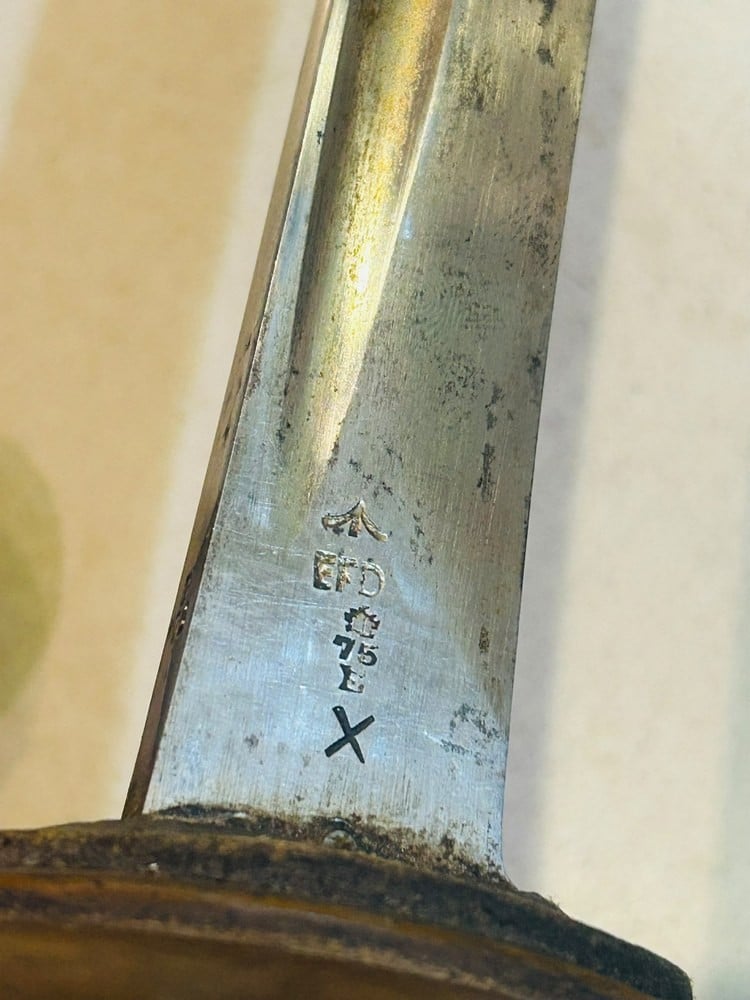 Old British 1908 Pattern Cavalry Sword - 6