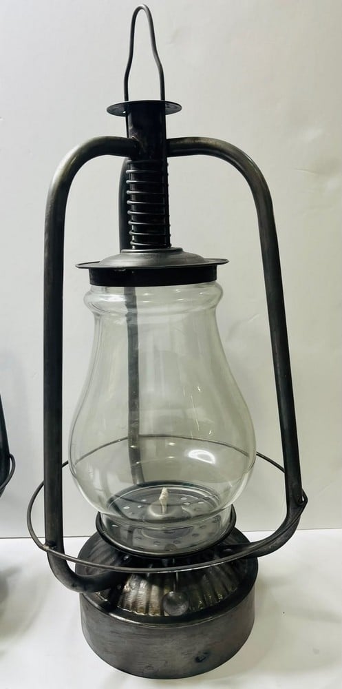 Set Of Vintage Kerosene Storm Lanterns - 2