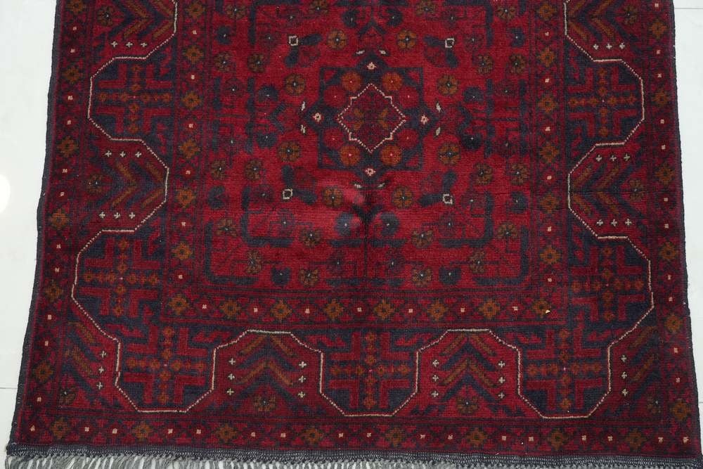 Antique Hand-Knotted Persian Iranian Rug - 1 - 1