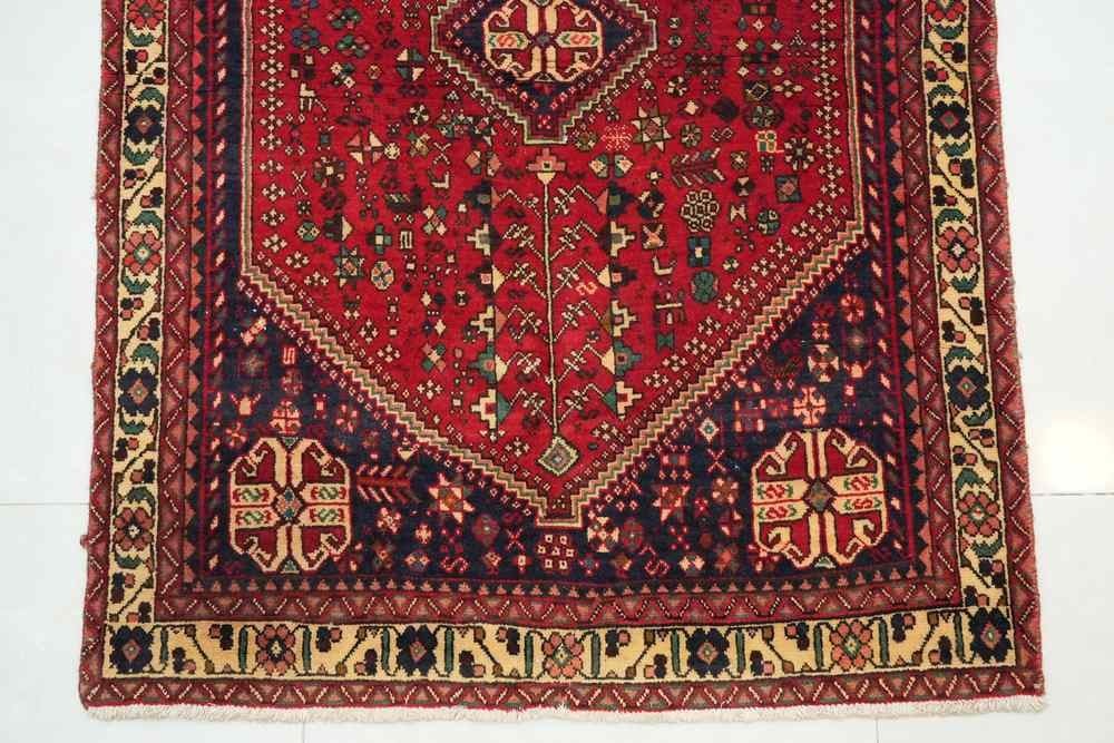 Antique Hand-Knotted Persian Iranian Rug - 2 - 5