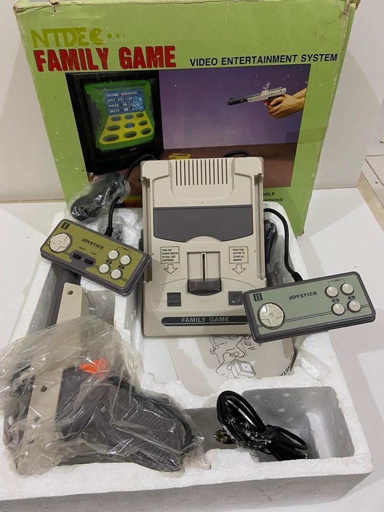 Old Family Game Consoles - 4