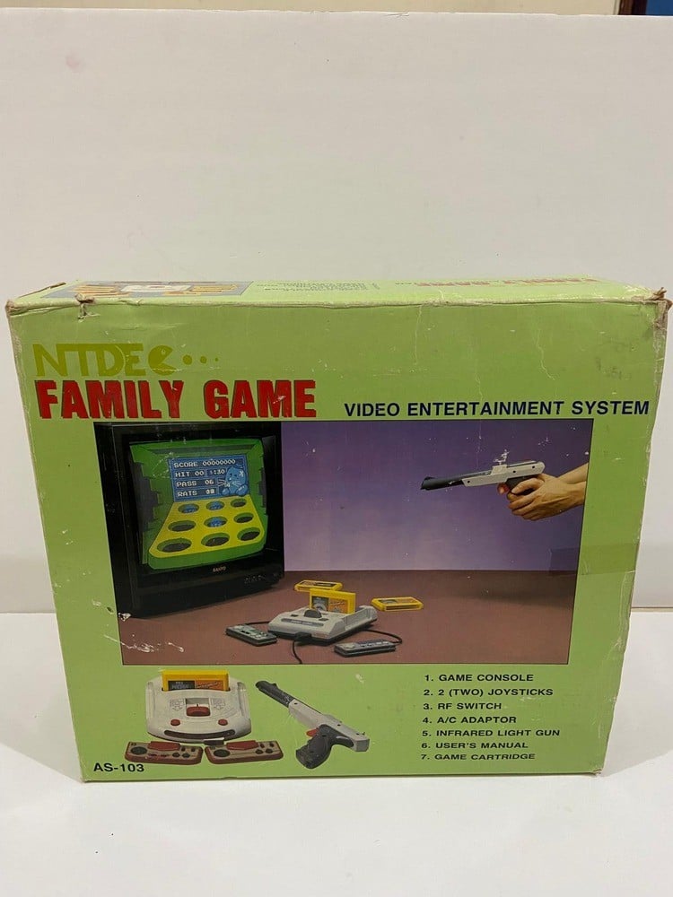 Old Family Game Consoles - 3