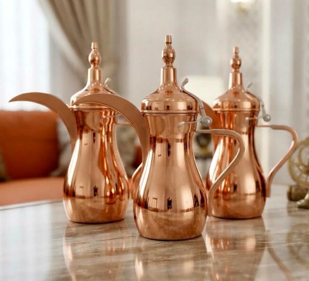 دلال قهوة عربية تراثية أصلية - 1