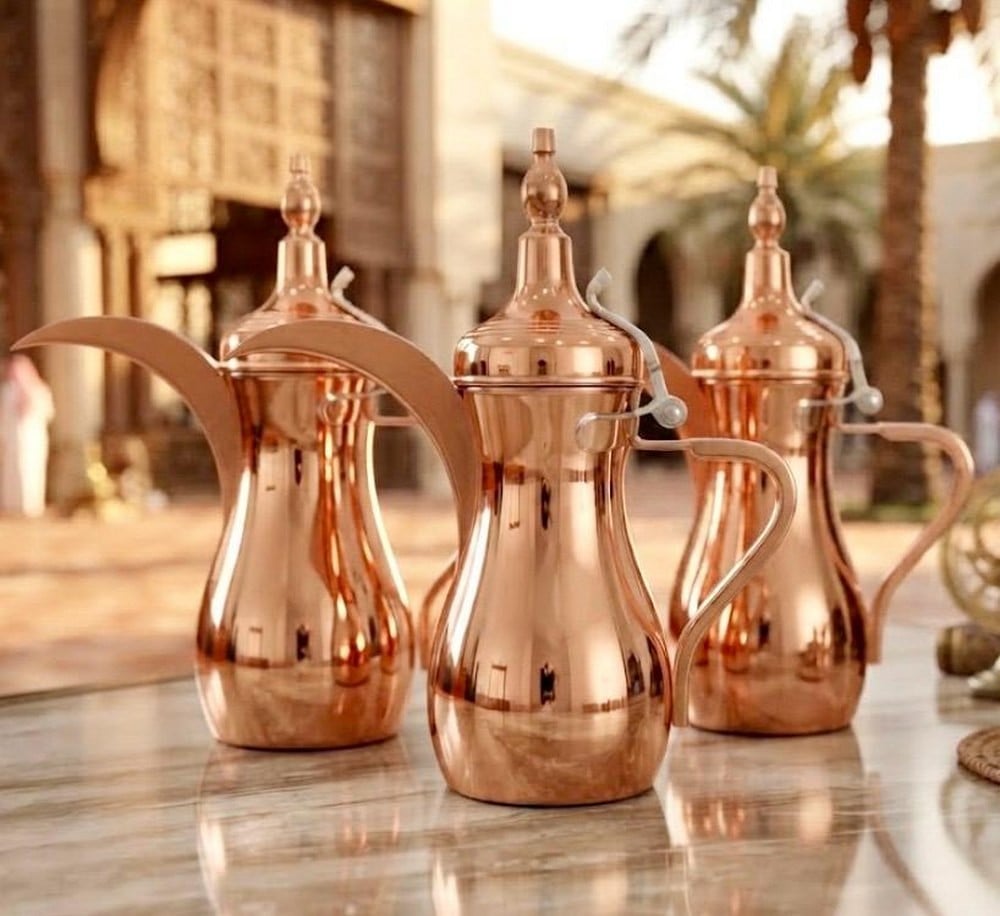 دلال قهوة عربية تراثية أصلية - 5