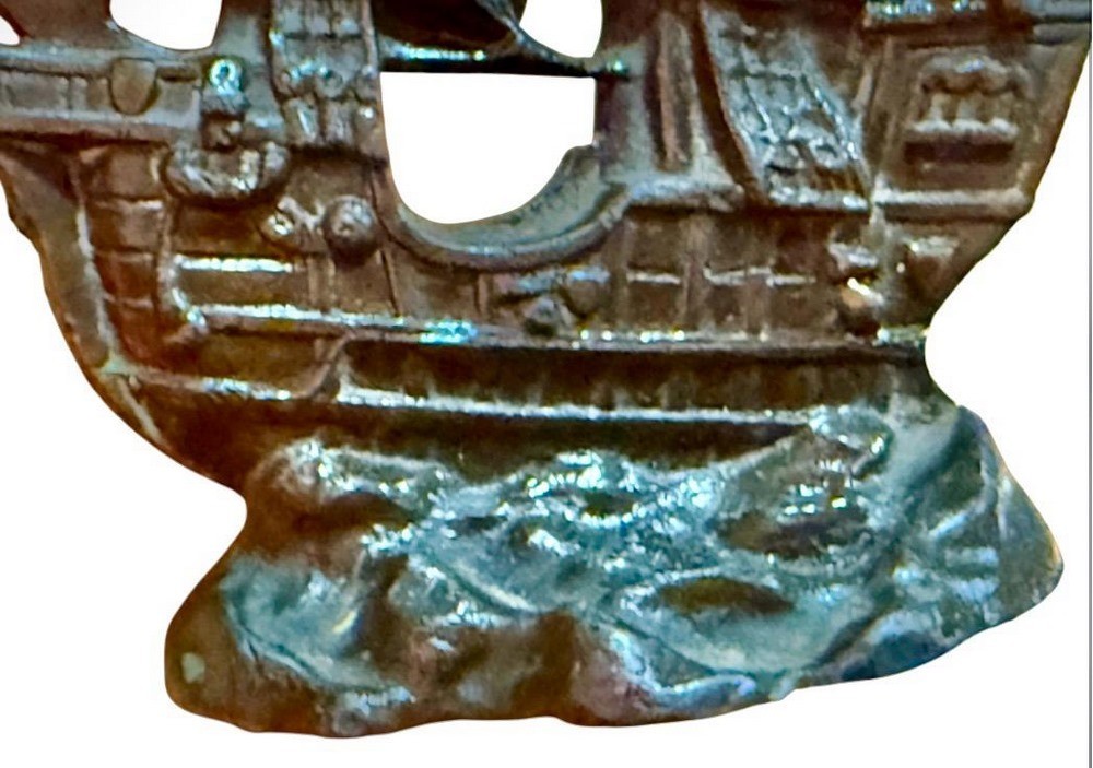 An Antique Santa María Ship Model - 3