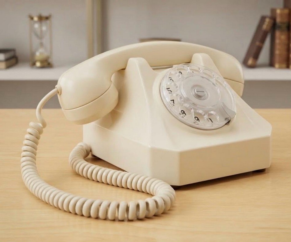 An Authentic Classic Rotary Phone - 7