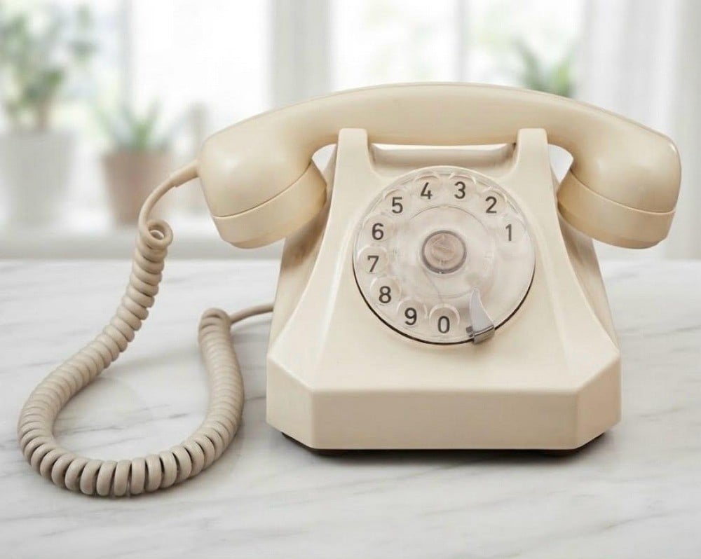 An Authentic Classic Rotary Phone - 1