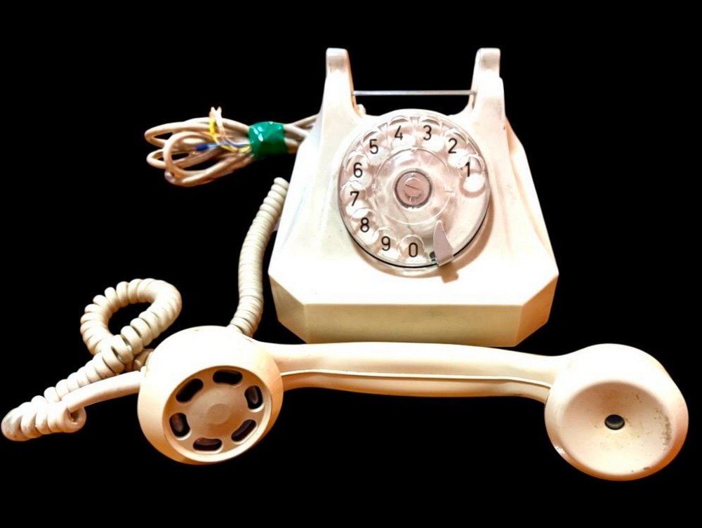 An Authentic Classic Rotary Phone - 9