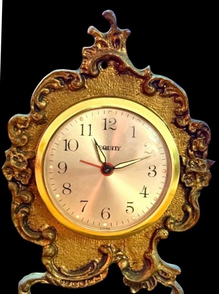 Antique Desk Clock - 7