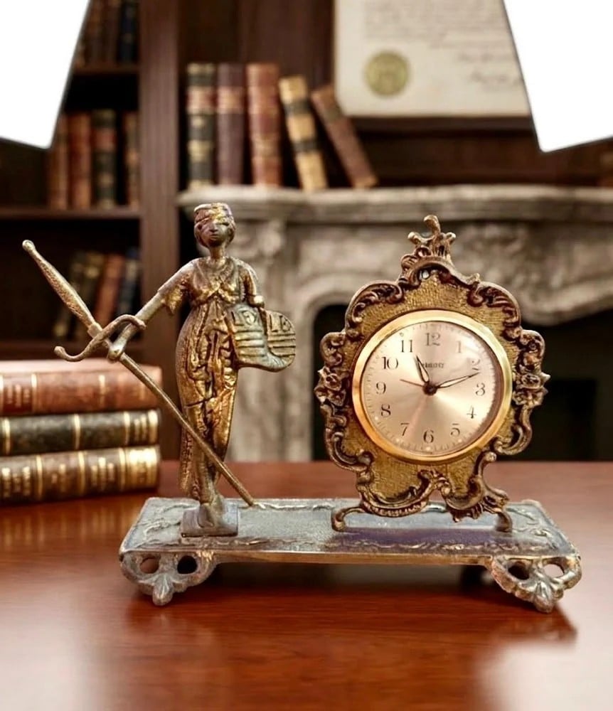 Antique Desk Clock - 5