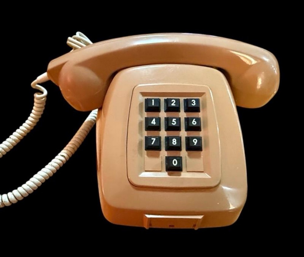 An Original Vintage Landline Telephone - 5