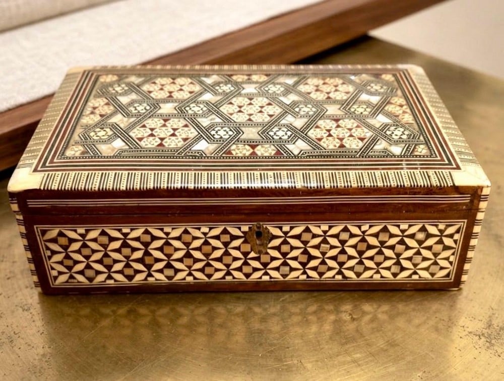 A Compact Wooden Box - 1