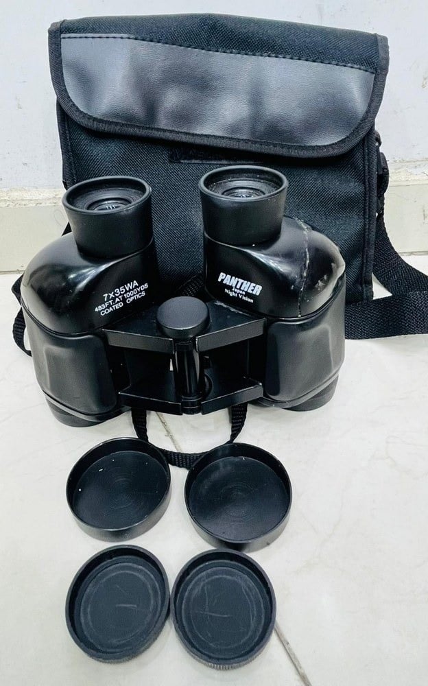 Vintage PANTHER Japanese Binoculars – 7× Magnification - 5