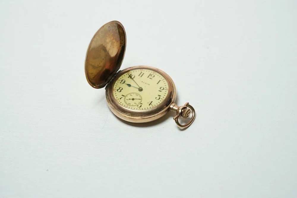 Vintage Elgin Pocket Watch - 10
