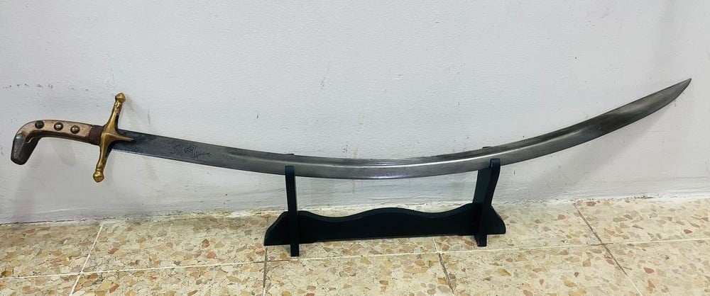 Light Damascus Jauhar Sword – Antique Blade - 3