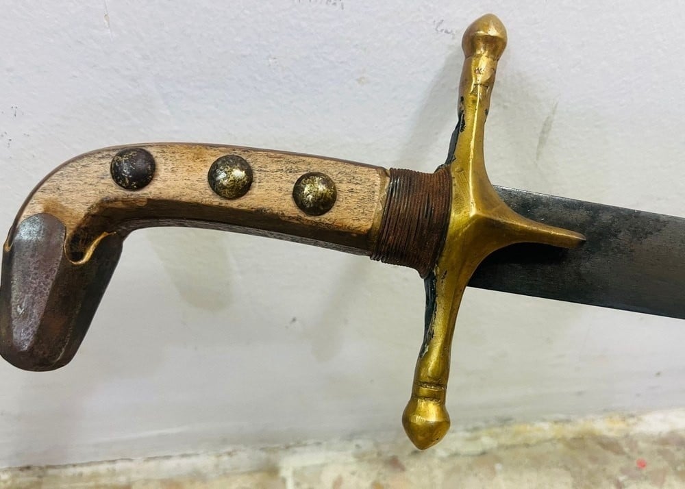 Light Damascus Jauhar Sword – Antique Blade - 1