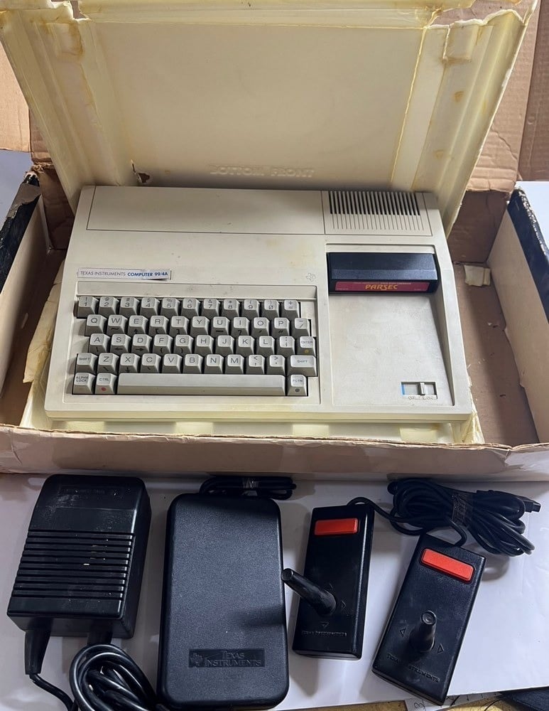 Texas Instruments TI-99/4A Home Computer with Original Accessories - 1