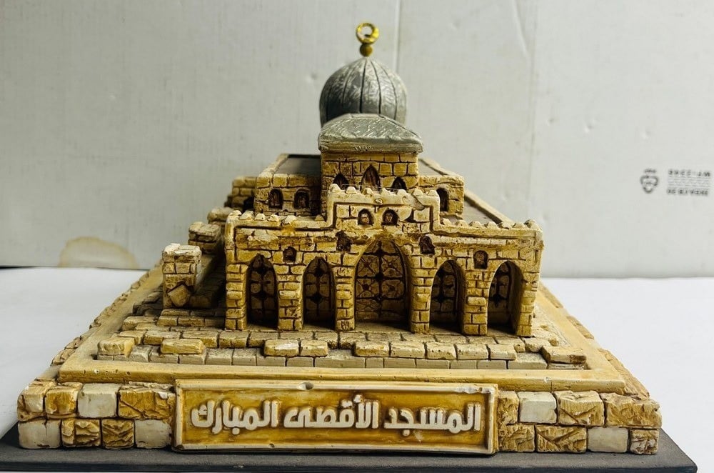 مجسم يدوي للمسجد الأقصى المبارك - 6
