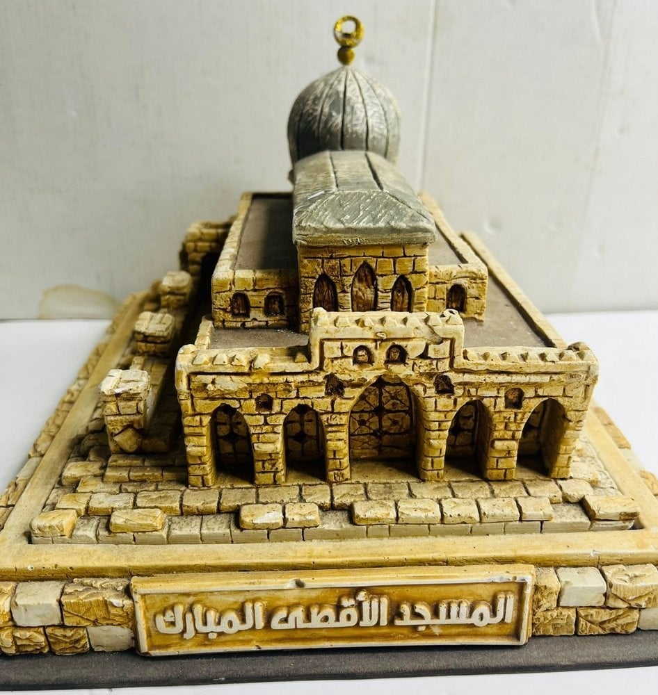 مجسم يدوي للمسجد الأقصى المبارك - 1