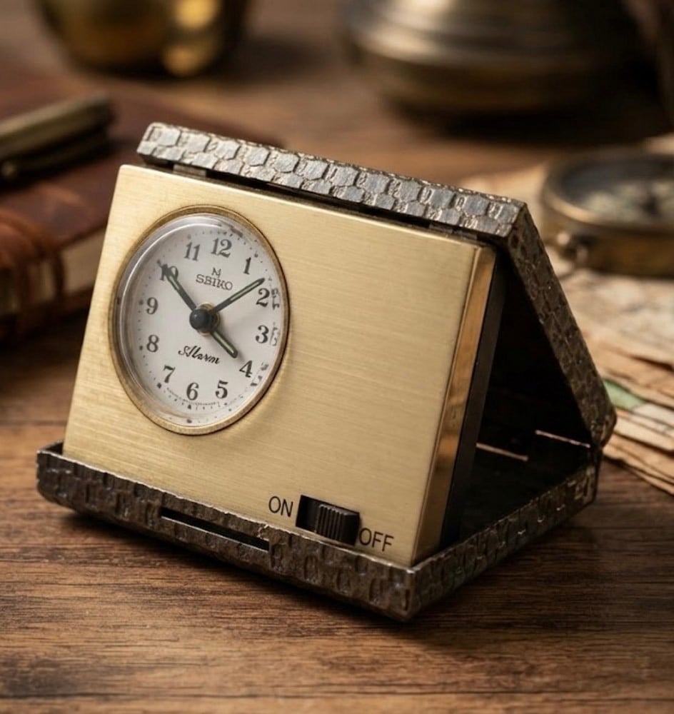 Rare Vintage Travel Alarm Clock - 1