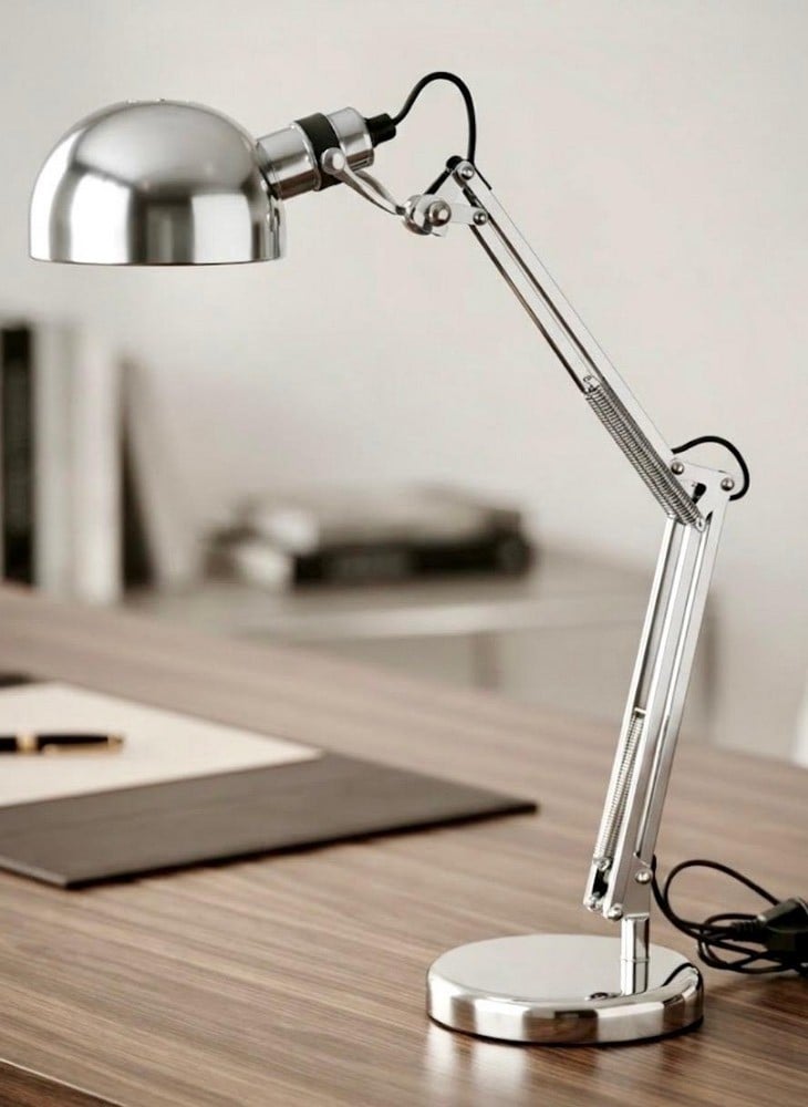 Classic Articulated Desk Lamp – Original Chrome - 1