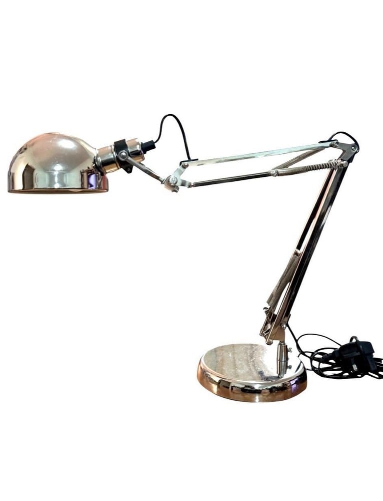 Classic Articulated Desk Lamp – Original Chrome - 5