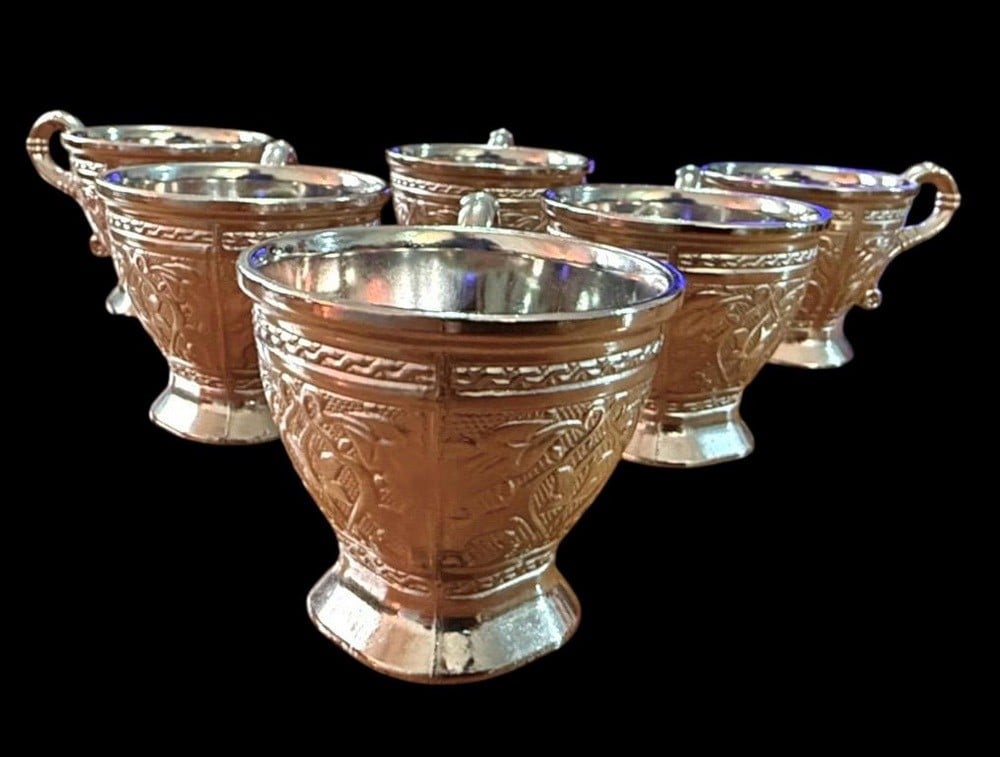 A Distinguished Complete Silver Serving Set - 6