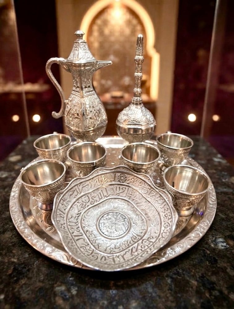 A Distinguished Complete Silver Serving Set - 2