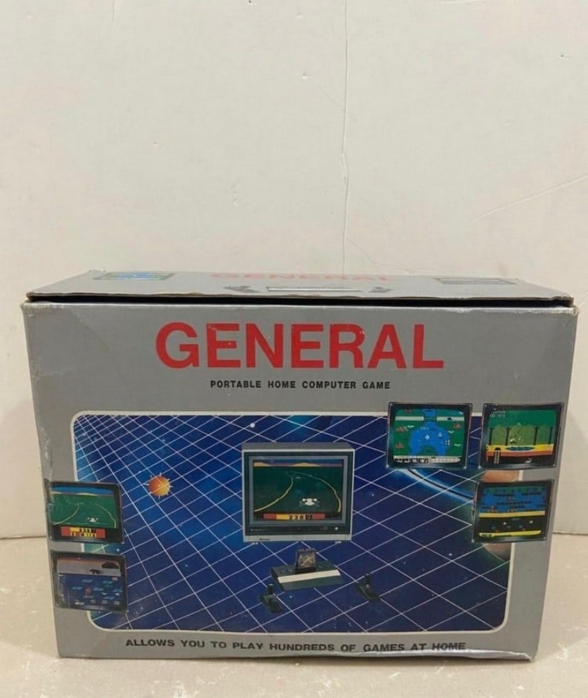Old Atari console stored/with original box - 5