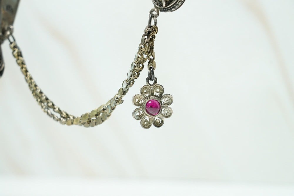 Rare Traditional Ottoman/Turkish Silver Sword – Handcrafted Filigree Work - 7