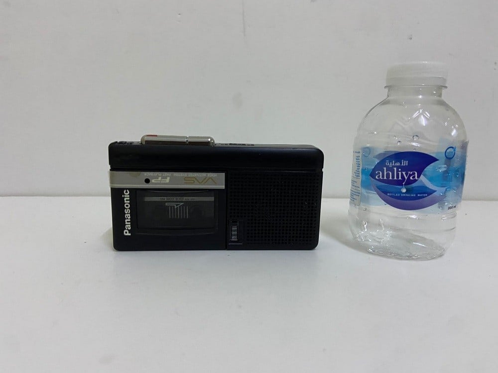 A small-sized voice recorder of the microcassette type (Microcassette Recorder) - 1