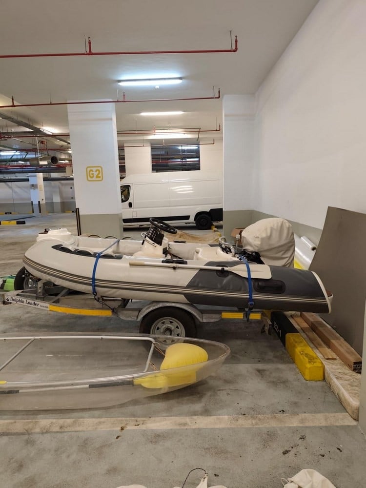 Rigid Inflatable Boat (Rib) With Trailer With 15 Hp Motor - 1
