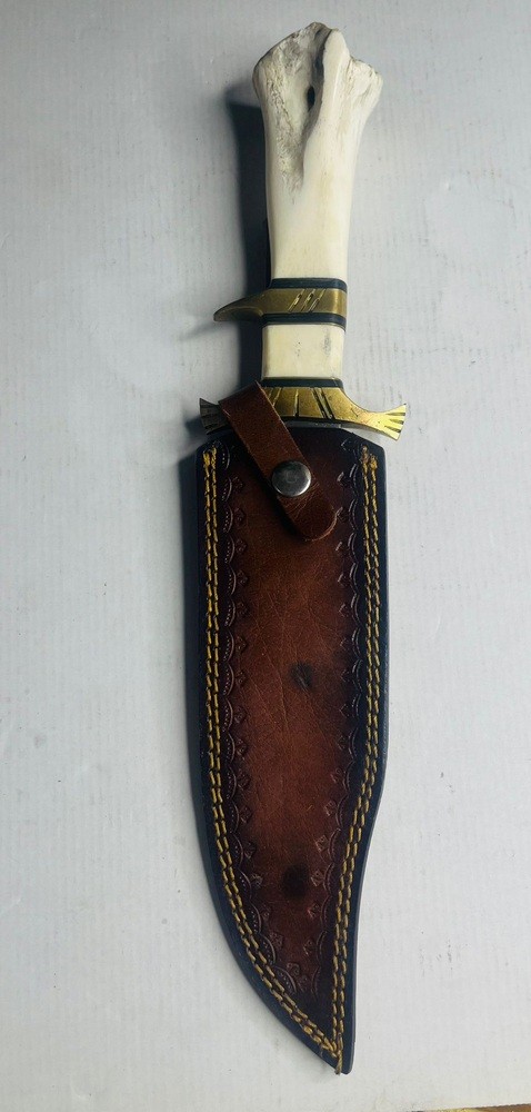Large Dagger with Natural Bone Handle - 4