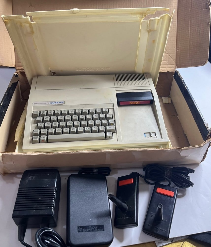 Texas Instruments TI-99/4A Home Computer with Original Accessories - 3